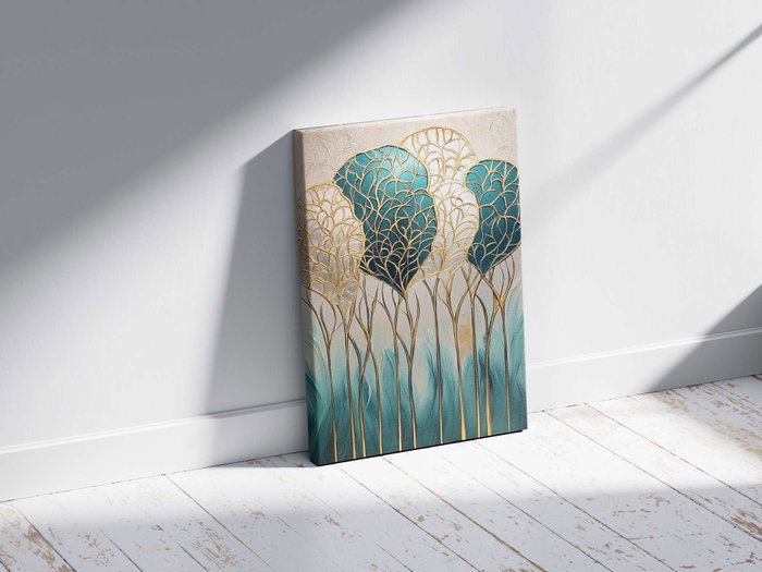 Wallity YNS-1041-70 x 100 Pintura Decorativa en Lienzo Multicolor